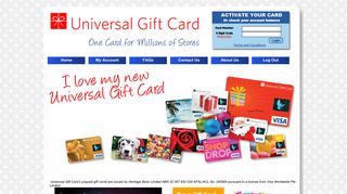 
                            1. Universal Gift Cards - Universal Gift Card Portal