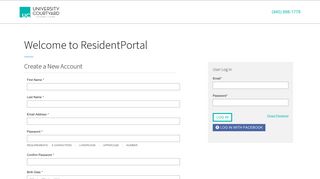 
                            4. University Courtyard - ResidentPortal - Uc Denton Resident Portal