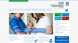 
                            3. University Hospitals of North Midlands: UHNM - Uhns Email Portal