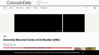 
                            8. University Memorial Center at CU-Boulder (UMC) – Colorado ... - Umc Catering Sign Up
