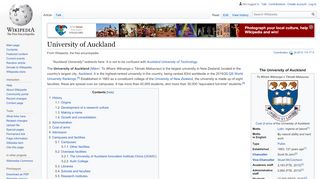 
                            9. University of Auckland - Wikipedia - University Of Auckland Student Portal