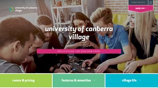 
                            4. University of Canberra Village – Canberra | My Student Village - Student Portal Clv
