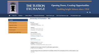 
                            7. University of Charleston - WV - Liaison Officers Login - Tuition ... - Ucwv Student Portal