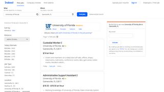 
                            8. University of Florida Jobs, Employment in Gainesville, FL ... - Uf Jobs Portal