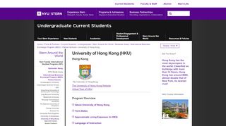 
                            7. University of Hong Kong (HKU) - NYU Stern - Hku Student Portal