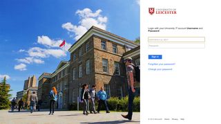 
                            8. University of Leicester - Login - Outlook - Leicester Uni Email Portal