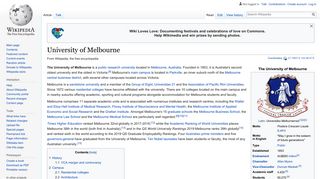 
                            7. University of Melbourne - Wikipedia - Unimelb Discovery Portal