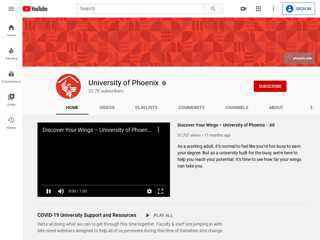 
                            6. University of Phoenix - YouTube