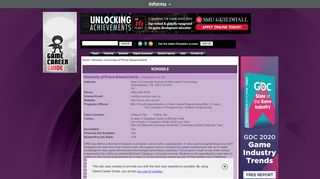 
                            6. University of Prince Edward Island- GameCareerGuide.com - Upei Groupwise Portal