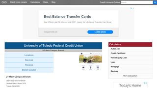 
                            8. University of Toledo Federal Credit Union - Toledo, OH at ... - Ut Muo Portal