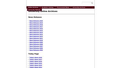 University Online Archives  archive.bloomu.edu