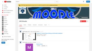 
                            4. UNO Moodle - YouTube - Uno Moodle Portal