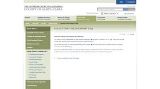 
                            6. Unpaid Child Support FAQ - The Superior Court ... - Santa Clara - Santa Clara County Child Support Portal