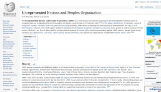 
                            1. Unrepresented Nations and Peoples Organization - Wikipedia - Portal Unpo