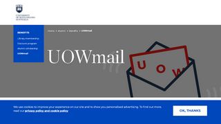 
                            4. UOWmail - University of Wollongong – UOW - Uow Email Portal
