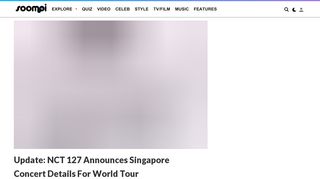 
                            7. Update: NCT 127 Announces Singapore Concert Details For ... - Sportshubtix Portal