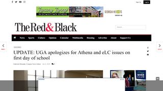 
                            7. UPDATE: UGA apologizes for Athena and eLC issues on first ... - Elc Uga Portal