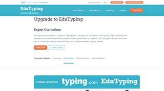 
                            8. Upgrade to EduTyping's Curriculum - EduTyping.com - Edutyping Student Login