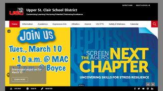 
                            5. Upper St. Clair School District / Overview - Uscsd Parent Portal