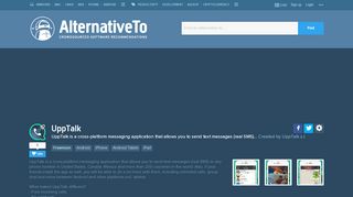 
                            5. UppTalk Alternatives and Similar Apps - AlternativeTo.net - Upptalk App Portal