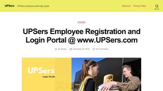 
                            7. UPSers – UPSers employee portal login guide - Upsers Mobile Portal
