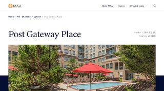 
                            1. Uptown Apartments for Rent in Charlotte, NC: Post Gateway Place ... - Post Gateway Place Resident Portal
