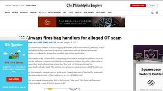 
                            3. US Airways fires bag handlers for alleged OT scam - Us Airways Workbrain Login