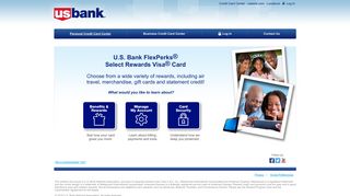 
U.S. Bank FlexPerks® Select Rewards Visa® Ca - USBANK  
