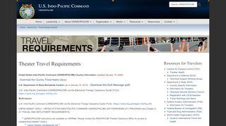 
                            7. U.S. Indo-Pacific Command > Resources > Travel Requirements - Https Prmsglobal Prms Af Mil Prmsconv Portal Start Aspx
