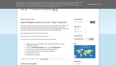 US Technology: CalendarAgent wants to use the "login" keychain
