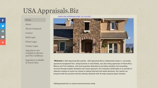 
                            7. USA Appraisals Biz - United States Appraisals Appraiser Portal