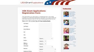 
                            5. USA Grant Applications Registration Form - Usa Grant Applications Portal