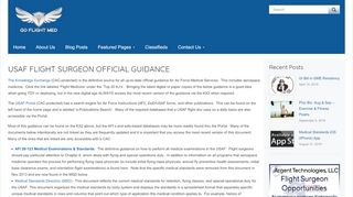 
                            8. USAF Flight Surgeon Guidance & Online Resources | GO ... - Asims Af Portal