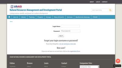 USAID Natural Resource Management and Development Portal