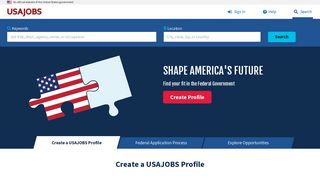 
                            6. USAJOBS - The Federal Government's official employment site - Gojobsite Portal