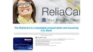 
                            8. Usbank Reliacard - My Daily Cash Machine Portal