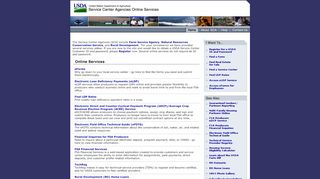 
                            4. USDA Service Center Agencies Online Services - Usda Home Loan Payment Portal