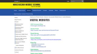 
                            2. Useful Websites - Hamtramck Public Schools - Parent Portal Hamtramck