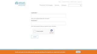
                            5. User account | Applied Materials - Applied Materials Supplier Portal
