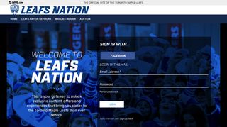 
                            4. User account | Leafs Nation - Toronto Maple Leafs - Maple Leafs Account Manager Portal