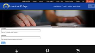 User account | Limestone College - Limestone Email Portal