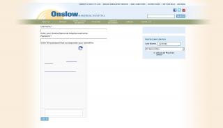 
                            4. User account | Onslow Memorial Hospital - Onslow Memorial Hospital Patient Portal