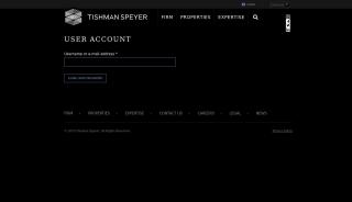 
                            2. User account | Tishman Speyer - Tishman Speyer Employee Portal