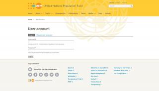 
                            1. User account | UNFPA - United Nations Population Fund - Myunfpa Login