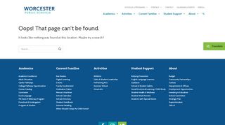 User account | Worcester Public Schools - Worcester Public Schools Student Portal