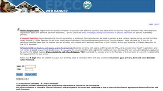 
User Login - EPCC  
