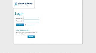 
                            1. User Login | Global Atlantic Company B2B - Global Atlantic Advisor Portal