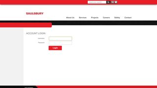
User Login - Saulsbury Industries  
