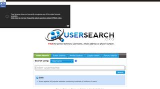 
                            7. Username Search - Search for any username or email ... - Match Username Search Without Portal