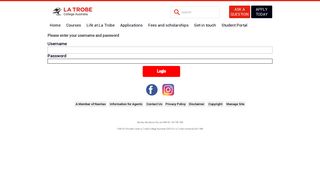 Users - La Trobe College Australia - La Trobe Student Portal